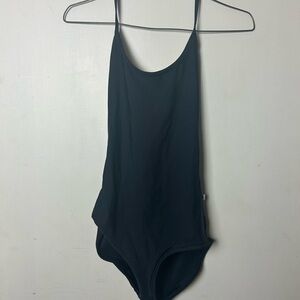 Yumiko Kate Black Leotard